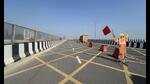 The two closed lanes of the Dwarka Expressway stretch near Bajghera exit point. (Parveen Kumar/HT Photo) The two closed lanes of the Dwarka Expressway stretch near Bajghera exit point. (Parveen Kumar/HT Photo)
