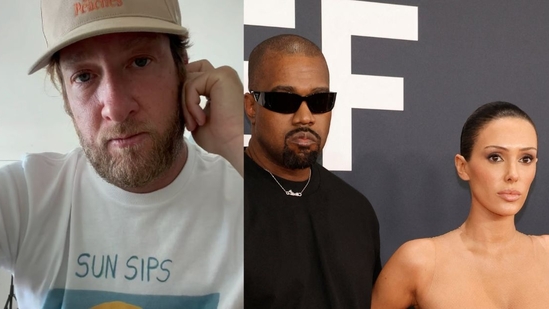 During the 2025 Grammy Awards, Dave Portnoy shared his harsh opinions on Kanye West and Bianca Censori's striking appearance.(@stoolpresidente/Instagram, AFP) During the 2025 Grammy Awards, Dave Portnoy shared his harsh opinions on Kanye West and Bianca Censori's striking appearance.(@stoolpresidente/Instagram, AFP)