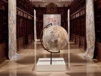 Globe- Vasudhaiva Kutumbakam
(An ancient Sanskrit phrase meaning “The world is one family”)
Maria Grazia Chiuri, Karishma Swali, Chanakya School of Craft.
2024
Organic jute, cotton, linen, metal, and raw silk thread and glass beads on cotton textile
100 x 150 cm(Courtesy: Chanakya Foundation © BIBLIOTECA APOSTOLICA VATICANA) Globe- Vasudhaiva Kutumbakam
(An ancient Sanskrit phrase meaning “The world is one family”)
Maria Grazia Chiuri, Karishma Swali, Chanakya School of Craft.
2024
Organic jute, cotton, linen, metal, and raw silk thread and glass beads on cotton textile
100 x 150 cm(Courtesy: Chanakya Foundation © BIBLIOTECA APOSTOLICA VATICANA)