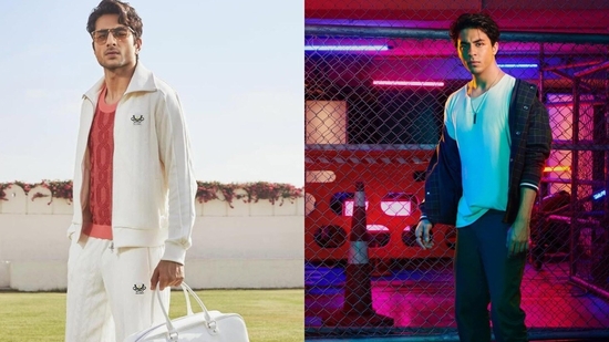 File photos of Ibrahim Ali Khan and Aaryan Khan File photos of Ibrahim Ali Khan and Aaryan Khan