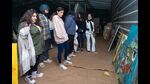 Bollywood actress Kubra Sait admiring art works at Kinnar Akhada during the Mahakumbh-2025 in Prayagraj. (sourced) Bollywood actress Kubra Sait admiring art works at Kinnar Akhada during the Mahakumbh-2025 in Prayagraj. (sourced)