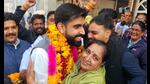 Within minutes of being sworn in as a first-time councillor, 26-year-old Aam Aadmi Party (AAP) leader Padamjeet Singh Mehta was elected mayor of Bathinda on Wednesday afternoon. This marks the first time the AAP has secured the top civic seat in Bathinda, the largest urban local body in South Malwa. Within minutes of being sworn in as a first-time councillor, 26-year-old Aam Aadmi Party (AAP) leader Padamjeet Singh Mehta was elected mayor of Bathinda on Wednesday afternoon. This marks the first time the AAP has secured the top civic seat in Bathinda, the largest urban local body in South Malwa.