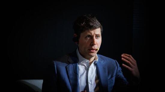 Altman said OpenAI tripled its users here in the last year. (Bloomberg photo) Altman said OpenAI tripled its users here in the last year. (Bloomberg photo)