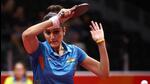 Manika Batra has been using the long-pimpled rubber for a number of years. (Getty Images) Manika Batra has been using the long-pimpled rubber for a number of years. (Getty Images)