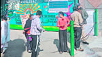 Voters cited last-minute candidate changes, urban apathy and local rivalries as key reasons for the decline, from 56.68% in 2020. (HT Photo) Voters cited last-minute candidate changes, urban apathy and local rivalries as key reasons for the decline, from 56.68% in 2020. (HT Photo)