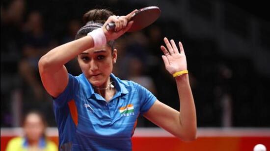 Manika Batra has been using the long-pimpled rubber for a number of years. (Getty Images) Manika Batra has been using the long-pimpled rubber for a number of years. (Getty Images)