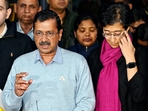 Aam Aadmi Party national convener Arvind Kejriwal and Delhi chief minister Atishi. (ANI file) Aam Aadmi Party national convener Arvind Kejriwal and Delhi chief minister Atishi. (ANI file)