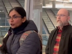 Kshama Sawant outside the Indian consulate in Seattle, US.(X/@wrkrsstrikeback) Kshama Sawant outside the Indian consulate in Seattle, US.(X/@wrkrsstrikeback)