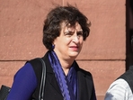 Congress MP Priyanka Gandhi Vadra congratulated all successful candidates. (file)(Rahul Singh) Congress MP Priyanka Gandhi Vadra congratulated all successful candidates. (file)(Rahul Singh)