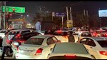 The traffic jam near Phullanwal Chowk is a frequent problem, say residents. (Gurpreet Singh/HT) The traffic jam near Phullanwal Chowk is a frequent problem, say residents. (Gurpreet Singh/HT)