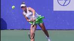 Switzerland’s Jil Teichmann defeated Thailand’s Manachaya Sawangkaew in straight sets in the Mumbai Open final. (Mumbai Open) Switzerland’s Jil Teichmann defeated Thailand’s Manachaya Sawangkaew in straight sets in the Mumbai Open final. (Mumbai Open)