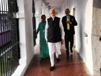 Prime Minister Narendra Modi visited Cellular Jail in Port Blair in 2018 to pay tributes to Vinayak Damodar Savarkar. Prime Minister Narendra Modi visited Cellular Jail in Port Blair in 2018 to pay tributes to Vinayak Damodar Savarkar.