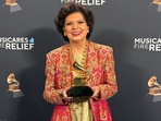 Chandrika Tandon won her first Grammy Award earlier this month. Chandrika Tandon won her first Grammy Award earlier this month.