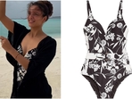 Triptii Dimri stuns in stylish black floral swimsuit during her Maldives getaway. (Instagram/@tripti_dimri) Triptii Dimri stuns in stylish black floral swimsuit during her Maldives getaway. (Instagram/@tripti_dimri)