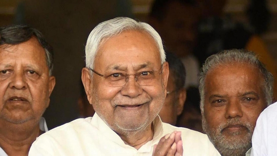 In a new assault on the RJD, led by his bitter adversary Lalu Prasad, Bihar Chief Minister Nitish Kumar said Wednesday that the people of the state used to be afraid to leave their houses after dark.(PTI)