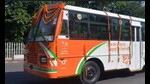 A UPSRTC bus pressed into Mahakumbh service (HT Photo) A UPSRTC bus pressed into Mahakumbh service (HT Photo)