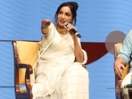 Kanika Dhillon speaks at Indian Screenwriters Conference (ISC) in Mumbai on February 14, 2025. Kanika Dhillon speaks at Indian Screenwriters Conference (ISC) in Mumbai on February 14, 2025.