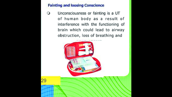 A grab of the book which shows the mistake (HT Photo) A grab of the book which shows the mistake (HT Photo)