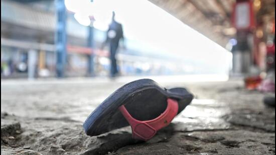 The New Delhi Railway Station remained tense, with the air filled with the sound of ambulances and a heavy police presence throughout the area for hours following the stampede. (Sanchit Khanna/HT photo) The New Delhi Railway Station remained tense, with the air filled with the sound of ambulances and a heavy police presence throughout the area for hours following the stampede. (Sanchit Khanna/HT photo)