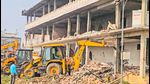 A bench comprising justices Bhushan R Gavai and AG Masih also restrained the district administration from carrying out any further demolition until the matter is heard next on March 18. (ANI PHOTO) A bench comprising justices Bhushan R Gavai and AG Masih also restrained the district administration from carrying out any further demolition until the matter is heard next on March 18. (ANI PHOTO)