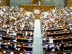 Budget session live: Lok Sabha proceedings underway during the Budget Session of Parliament, in New Delhi on Saturday.
(ANI) Budget session live: Lok Sabha proceedings underway during the Budget Session of Parliament, in New Delhi on Saturday.
(ANI)