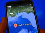 Before launching a legal action, Mexico said Monday it is expecting a fresh response from Google over its demand that the tech giant completely reinstate the Gulf of Mexico name in its Google Maps program.(AFP/Drew ANGERER) Before launching a legal action, Mexico said Monday it is expecting a fresh response from Google over its demand that the tech giant completely reinstate the Gulf of Mexico name in its Google Maps program.(AFP/Drew ANGERER)