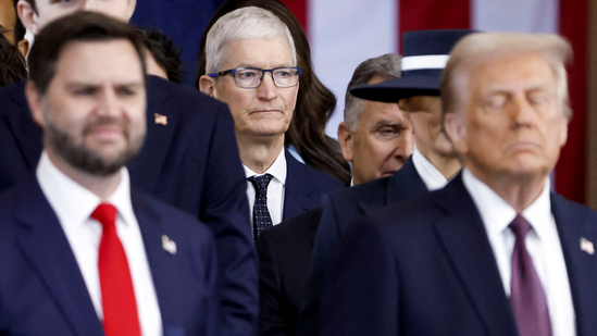 Apple CEO Tim Cook has not yet announced any such investment.(via REUTERS)