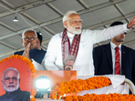Prime Minister Narendra Modi waves to the gathering on his arrival to release the 19th instalment of the PM Kisan Samman Nidhi Yojana, in Bhagalpur on Monday. Bihar Chief Minister Nitish Kumar also present.
(DPR PMO/ANI) Prime Minister Narendra Modi waves to the gathering on his arrival to release the 19th instalment of the PM Kisan Samman Nidhi Yojana, in Bhagalpur on Monday. Bihar Chief Minister Nitish Kumar also present.
(DPR PMO/ANI)