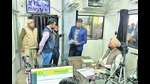 DC Jitendra Jorwal during an inspection at the sub-registrar offices in Ludhiana on Tuesday. (HT Photo) DC Jitendra Jorwal during an inspection at the sub-registrar offices in Ludhiana on Tuesday. (HT Photo)