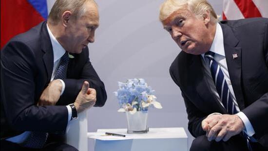 The February 18 US-Russia talks in Riyadh are expected to pave the way for a summit between Trump and Putin. (AP File) The February 18 US-Russia talks in Riyadh are expected to pave the way for a summit between Trump and Putin. (AP File)
