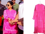 Isha Ambani embraced simplicity at the Mahakumbh, wearing a pink ethnic suit. Isha Ambani embraced simplicity at the Mahakumbh, wearing a pink ethnic suit.