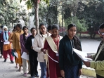 Last year 7,90,000 candidates wrote their papers for the class 12 examinations but this year 5.09 lakh candidates will appear in the examinations, West Bengal Council of Higher Secondary Education, president Chiranjib Bhattacharjee told reporters on Wednesday.(Santosh Kumar/File photo/For Representation ) Last year 7,90,000 candidates wrote their papers for the class 12 examinations but this year 5.09 lakh candidates will appear in the examinations, West Bengal Council of Higher Secondary Education, president Chiranjib Bhattacharjee told reporters on Wednesday.(Santosh Kumar/File photo/For Representation )