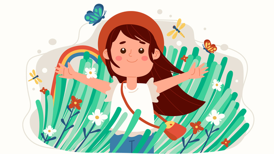 Girl child(Freepik) Girl child(Freepik)