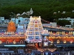 A view of Venkateswara Temple on Tirumala hills in Tirupati. TTD is the administrative body for the hill shrine of Lord Venkateswara in Tirumala.(PTI) A view of Venkateswara Temple on Tirumala hills in Tirupati. TTD is the administrative body for the hill shrine of Lord Venkateswara in Tirumala.(PTI)