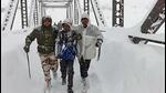 Army personnel conduct a rescue operation after 57 workers engaged in road construction got trapped under huge blocks of snow during an avalanche, in Chamoli in Uttarakhand on Friday. (ANI) Army personnel conduct a rescue operation after 57 workers engaged in road construction got trapped under huge blocks of snow during an avalanche, in Chamoli in Uttarakhand on Friday. (ANI)