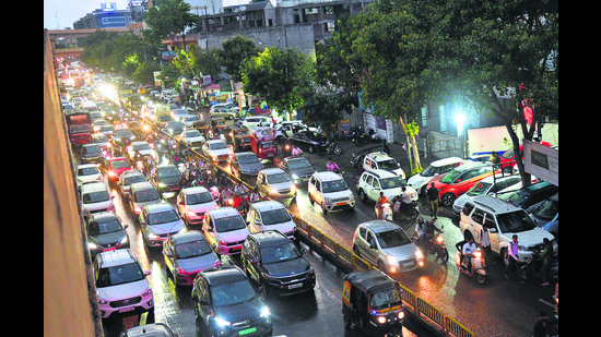 The objective is to ease daily commute time and create a more efficient urban mobility system, officials said. (HT PHOTO) The objective is to ease daily commute time and create a more efficient urban mobility system, officials said. (HT PHOTO)