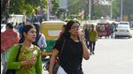 The maximum temperature remained relatively stable, with 27°C on Tuesday as compared to 30.3°C on Monday. (Sunil Ghosh/HT Photo) The maximum temperature remained relatively stable, with 27°C on Tuesday as compared to 30.3°C on Monday. (Sunil Ghosh/HT Photo)