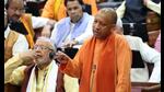 Uttar Pradesh chief minister Yogi Adityanath speaking at legislative assembly in Lucknow on March 4. (HT photo) Uttar Pradesh chief minister Yogi Adityanath speaking at legislative assembly in Lucknow on March 4. (HT photo)