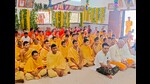 Students at a Sanskrit secondary school in Prayagraj (HT File Photo) Students at a Sanskrit secondary school in Prayagraj (HT File Photo)