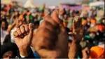 The protesters also announced that they would not carry out property registration work till March 7 but would undertake other works such as ‘girdawari’ and mutation. (HT Photo) The protesters also announced that they would not carry out property registration work till March 7 but would undertake other works such as ‘girdawari’ and mutation. (HT Photo)