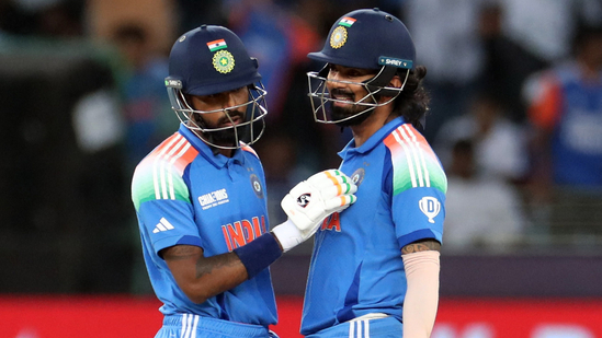 India's KL Rahul and Hardik Pandya (REUTERS)