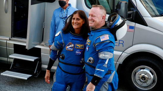 NASA astronauts Butch Wilmore and Sunita Williams are expected to return this March after taking off for the International Space Station in early June 2024. (REUTERS)