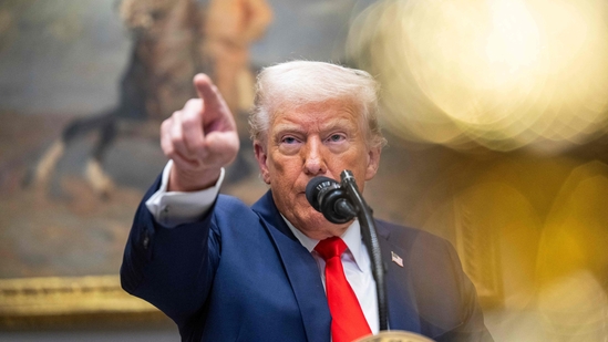 US President Donald Trump will address a joint session of Congress in Washington, DC, on Tuesday, March 4, 2025. This is not yet a State of the Union address. (AFP) US President Donald Trump will address a joint session of Congress in Washington, DC, on Tuesday, March 4, 2025. This is not yet a State of the Union address. (AFP)