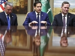 The Kremlin said Thursday that Russian President Vladimir Putin shares US Secretary of State Marco Rubio's judgement that the crisis in Ukraine is a proxy war between the United States and Russia.(AFP) The Kremlin said Thursday that Russian President Vladimir Putin shares US Secretary of State Marco Rubio's judgement that the crisis in Ukraine is a proxy war between the United States and Russia.(AFP)