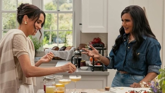 Meghan Markle and Mindy Kaling Meghan Markle and Mindy Kaling