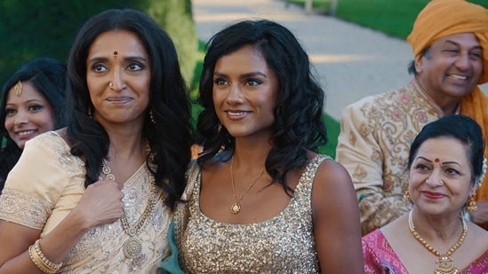 Simone Ashley and Sindhu Vee in a still from Picture This. Simone Ashley and Sindhu Vee in a still from Picture This.