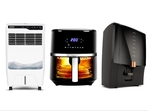 Avail special discounts on Amazon on a variety of home appliances like air fryers, water purifiers, air purifiers, electric cycles and more. Avail special discounts on Amazon on a variety of home appliances like air fryers, water purifiers, air purifiers, electric cycles and more.