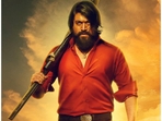 Yash in a still from the Kannada hit KGF Chapter 2 directed by Prashanth Neel. Yash in a still from the Kannada hit KGF Chapter 2 directed by Prashanth Neel.
