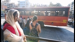 Currently, MSRTC has booths at Katraj, Hinjewadi, Chandani Chowk, Nigadi, Hadapsar, and Ahmednagar Road, where commuters incur a risk by standing on the road to catch ST buses. (MAHENDRA KOLHE/HT PHOTO) Currently, MSRTC has booths at Katraj, Hinjewadi, Chandani Chowk, Nigadi, Hadapsar, and Ahmednagar Road, where commuters incur a risk by standing on the road to catch ST buses. (MAHENDRA KOLHE/HT PHOTO)