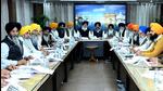 SGPC executive members’ meeting in Amritsar on Friday. (Sameer Sehgal/HT) SGPC executive members’ meeting in Amritsar on Friday. (Sameer Sehgal/HT)